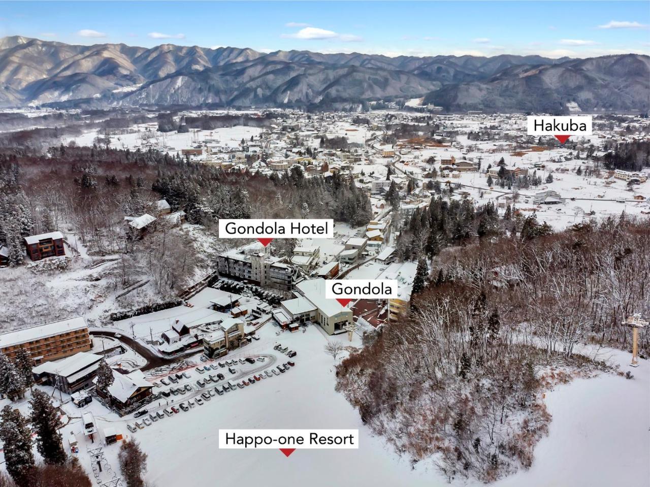 Hakuba Gondola Hotel Zewnętrze zdjęcie
